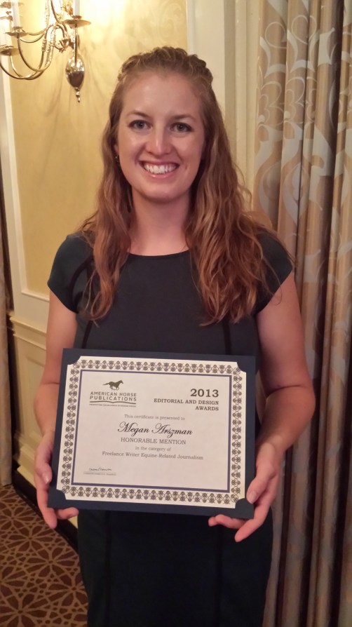 First time entering an awards contest independently =  not too shabby.